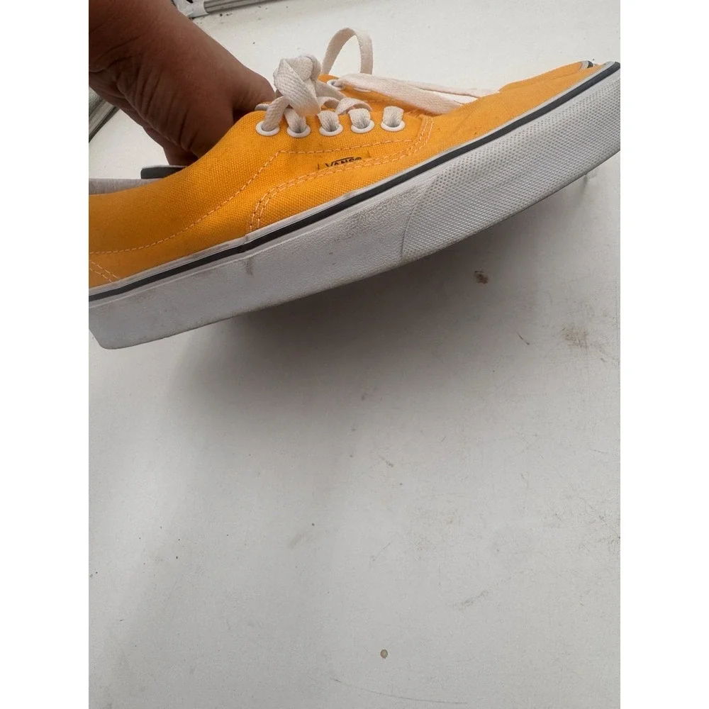 Size 7.5 Mens Size 9 Women‎ - VANS Authentic Orange Sneaker  Skater Rock Grunge